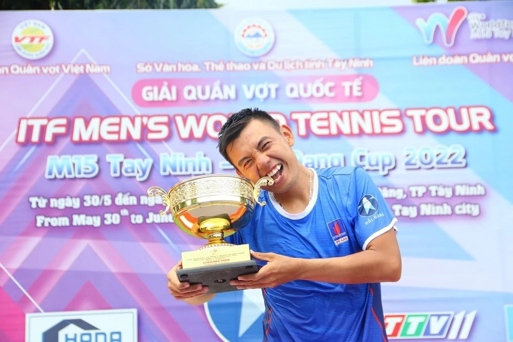 Lý Hoàng Nam thiết lập cột mốc mới cho quần vợt Việt Nam ảnh 1 Lý Hoàng Nam thiết lập cột mốc mới cho quần vợt Việt Nam