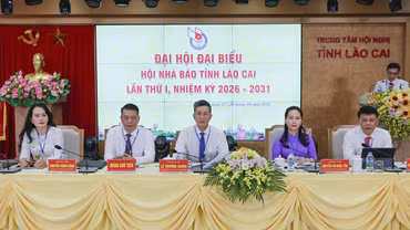 Phiên thứ nhất Đại hội Đại biểu Hội Nhà báo tỉnh Lào Cai lần thứ I, nhiệm kỳ 2026 - 2031