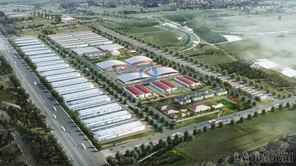 Phối cảnh Khu Công nghiệp Trấn Yên. baolaocai-br_a.jpg