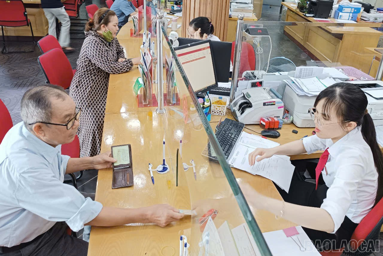 Actividades transaccionales en el Banco de Agricultura y Desarrollo Rural, Sucursal de la provincia de Lao Cai. baolaocai-br_q1.jpg
