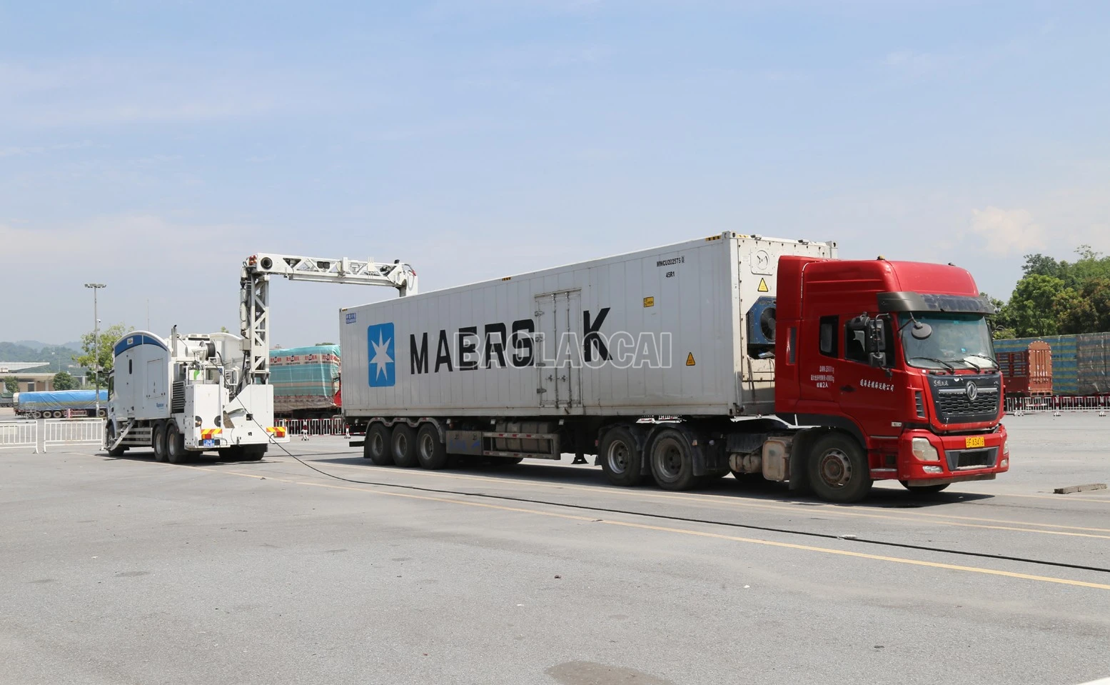 Máy soi chiếu container hỗ trợ phát hiện kịp thời các lô hàng có dấu hiệu vi phạm, nâng cao hiệu quả quản lý hải quan.