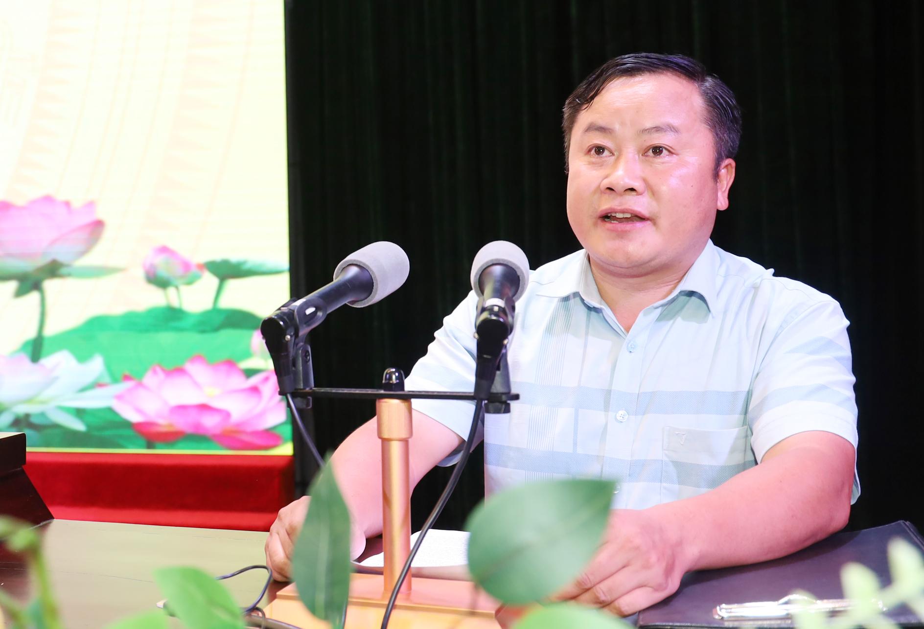 Đồng chí Tráng A Sơn, Bí thư Đảng ủy xã Bản Liền. C1.jpg