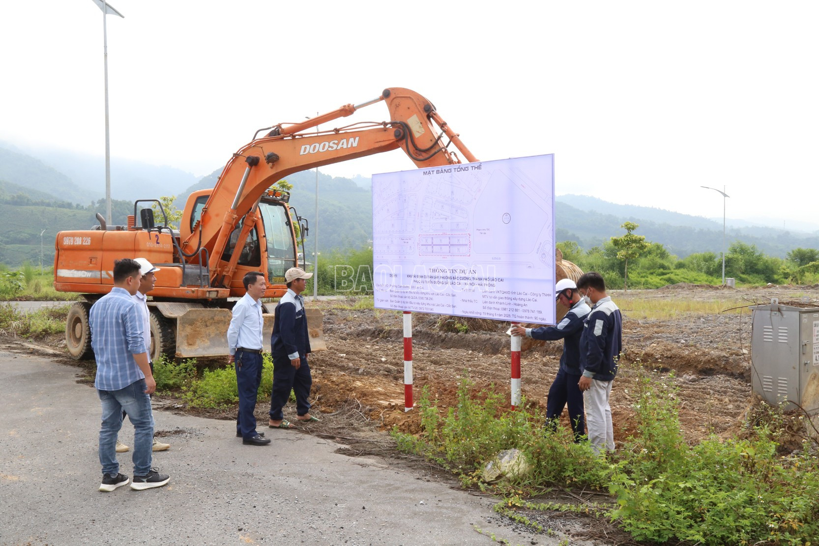 Dự án Khu tái định cư Tân Lập được khởi công đồng thời sáng nay. baolaocai-c_a1.jpg