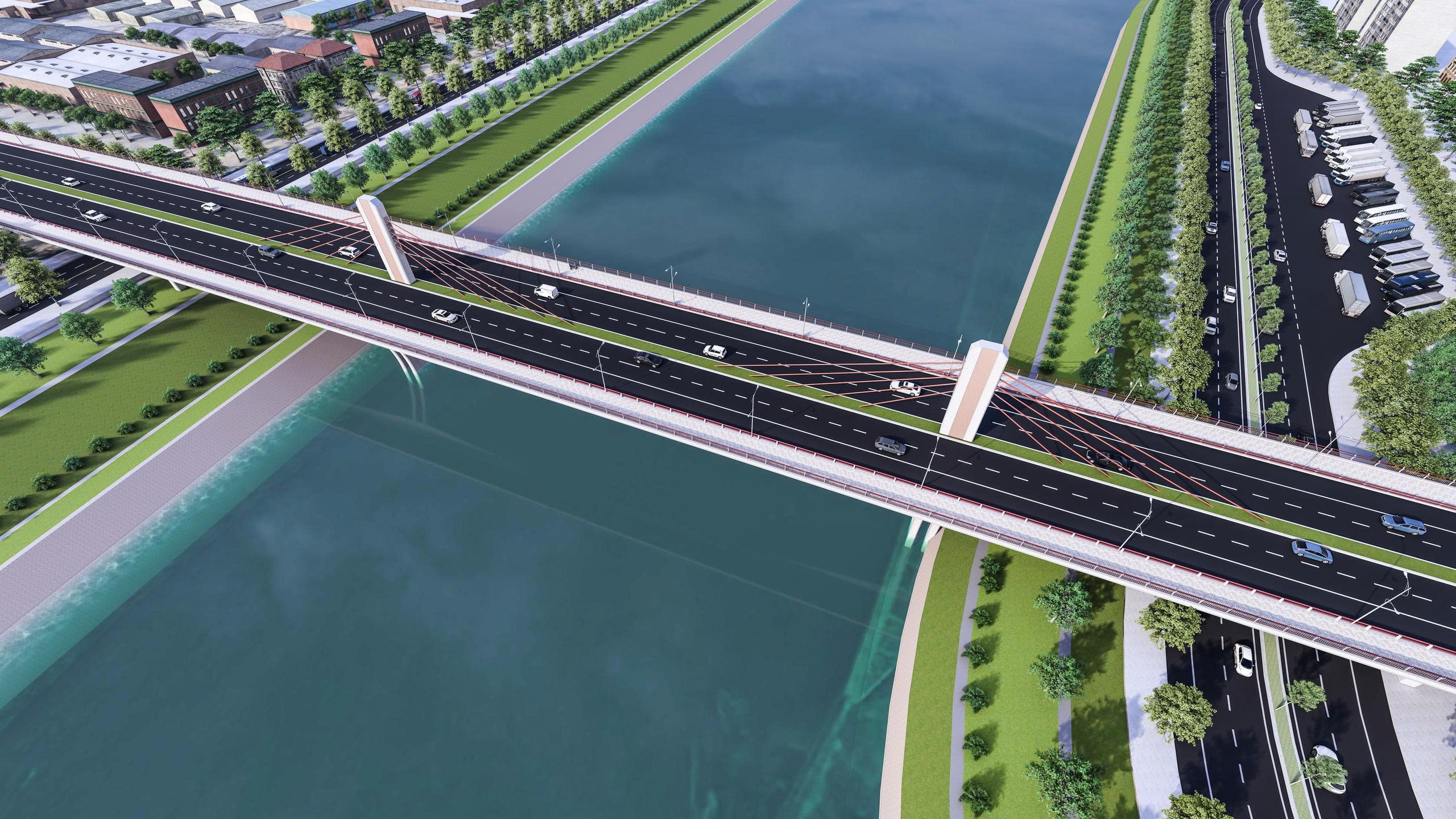 Phối cảnh cầu biên giới qua sông Hồng (Việt Nam -Trung Quốc). z6853039567548-cb3612ab1b352e86f496e2c910004282.jpg