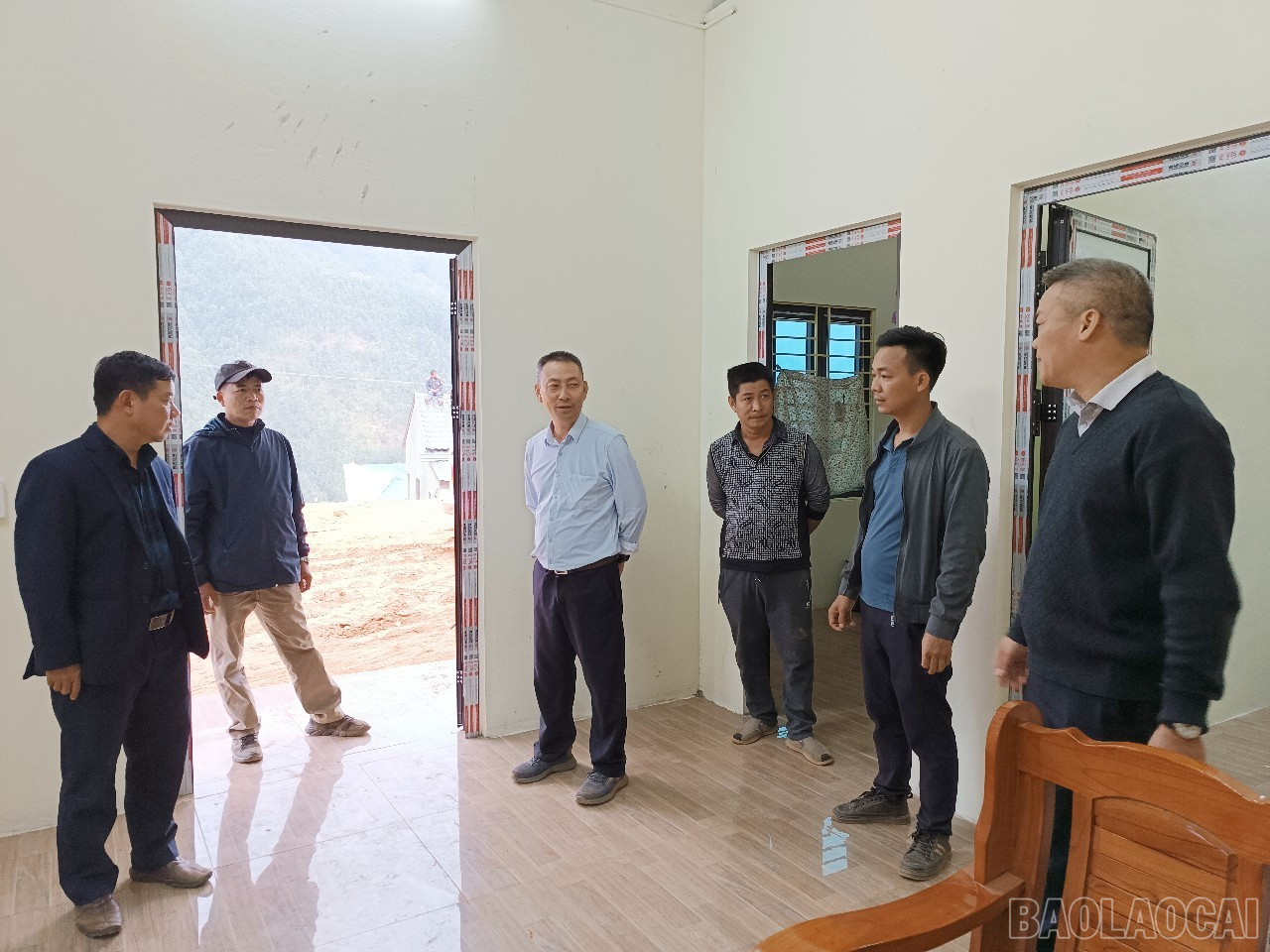 Mỗi căn nhà có diện tích khoảng 60 m2. baolaocai-br_k5.jpg
