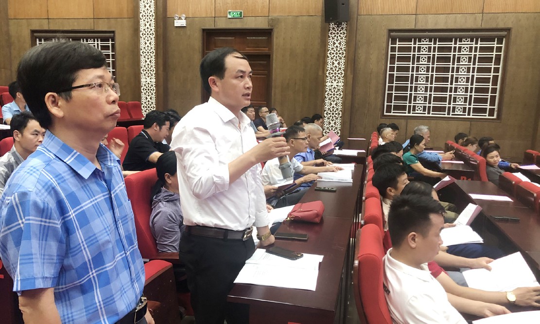 Đại biểu thảo luận tại buổi tập huấn. h1.jpg