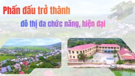 Phấn đấu trở thành đô thị đa chức năng, hiện đại