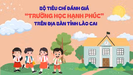 Bộ tiêu chí đánh giá “Trường học hạnh phúc” trên địa bàn tỉnh Lào Cai