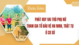Xuân Hòa: Phát huy vai trò phụ nữ tham gia tổ bảo vệ an ninh, trật tự ở cơ sở