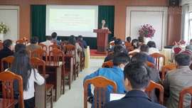 260 công chức tư pháp xã, phường được bồi dưỡng nghiệp vụ 