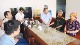 Phó Chủ tịch HĐND tỉnh Lý Bình Minh thăm, tặng quà gia đình chính sách