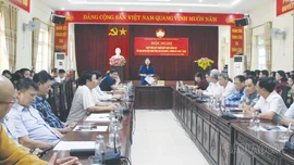 Hội nghị thực hiện quy trình công tác cán bộ chuẩn bị cho Đại hội đại biểu MTTQ Việt Nam tỉnh Lào Cai lần thứ I