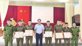Xã Mỏ Vàng tổ chức Hội thi bảo vệ an ninh trật tự năm 2026