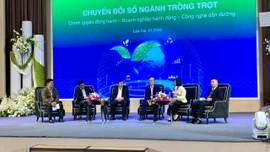 Đại diện các đơn vị tham gia Toạ đàm