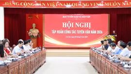 Gần 5.000 cán bộ tổ tuyên vận cơ sở được tập huấn nghiệp vụ