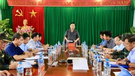 Phó Thủ tướng Chính phủ Trần Hồng Hà làm việc với tỉnh Lào Cai về khắc phục và ứng phó với thiên tai