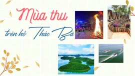 Mùa thu trên hồ Thác Bà