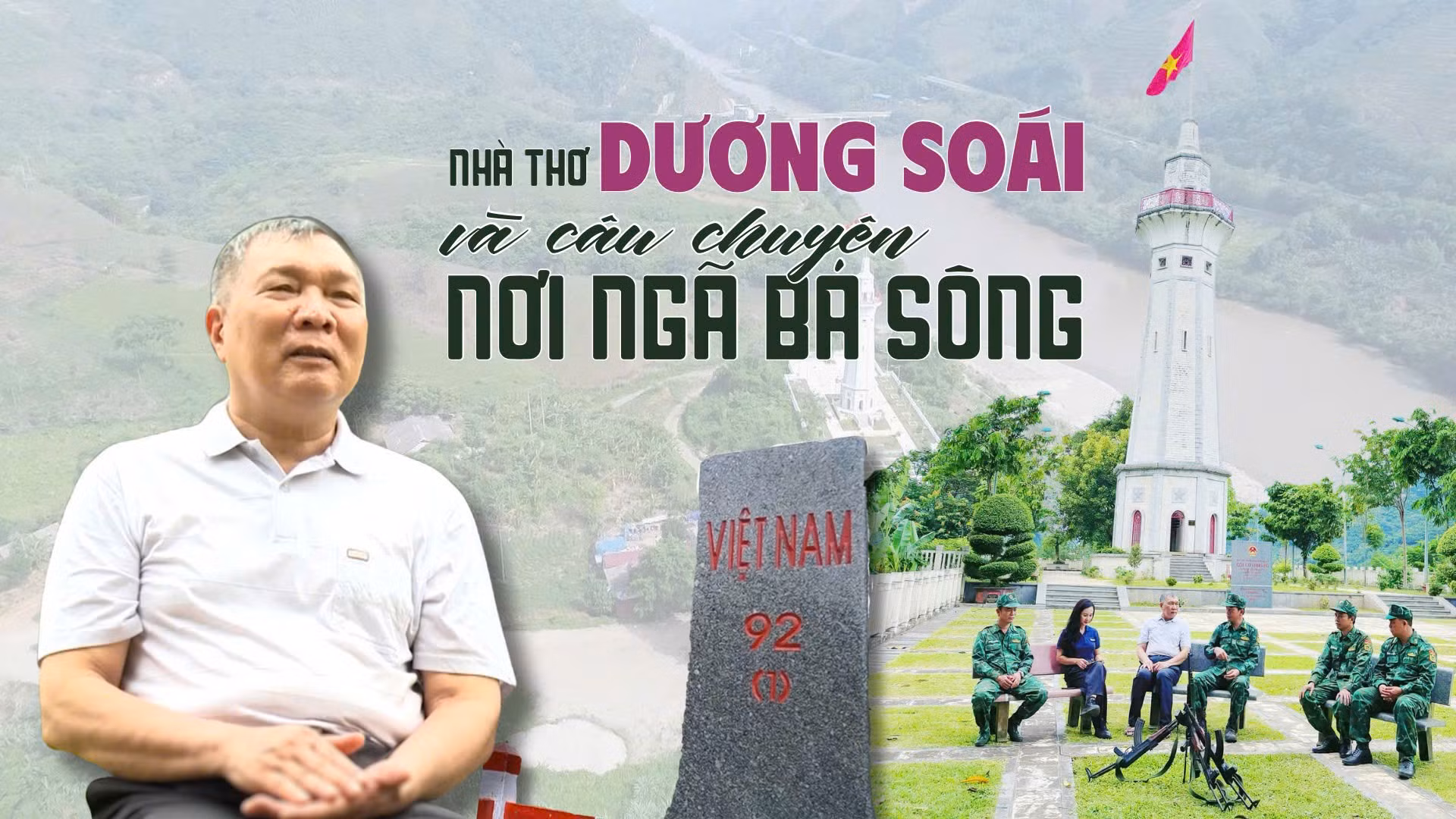Nhà thơ Dương Soái và câu chuyện nơi ngã ba sông