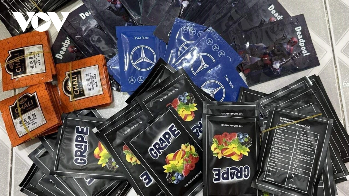 Một số loại ma túy mới được ngụy trang dưới dạng các gói cà phê vừa bị phát hiện thời gian gần đây tại Đà Nẵng.