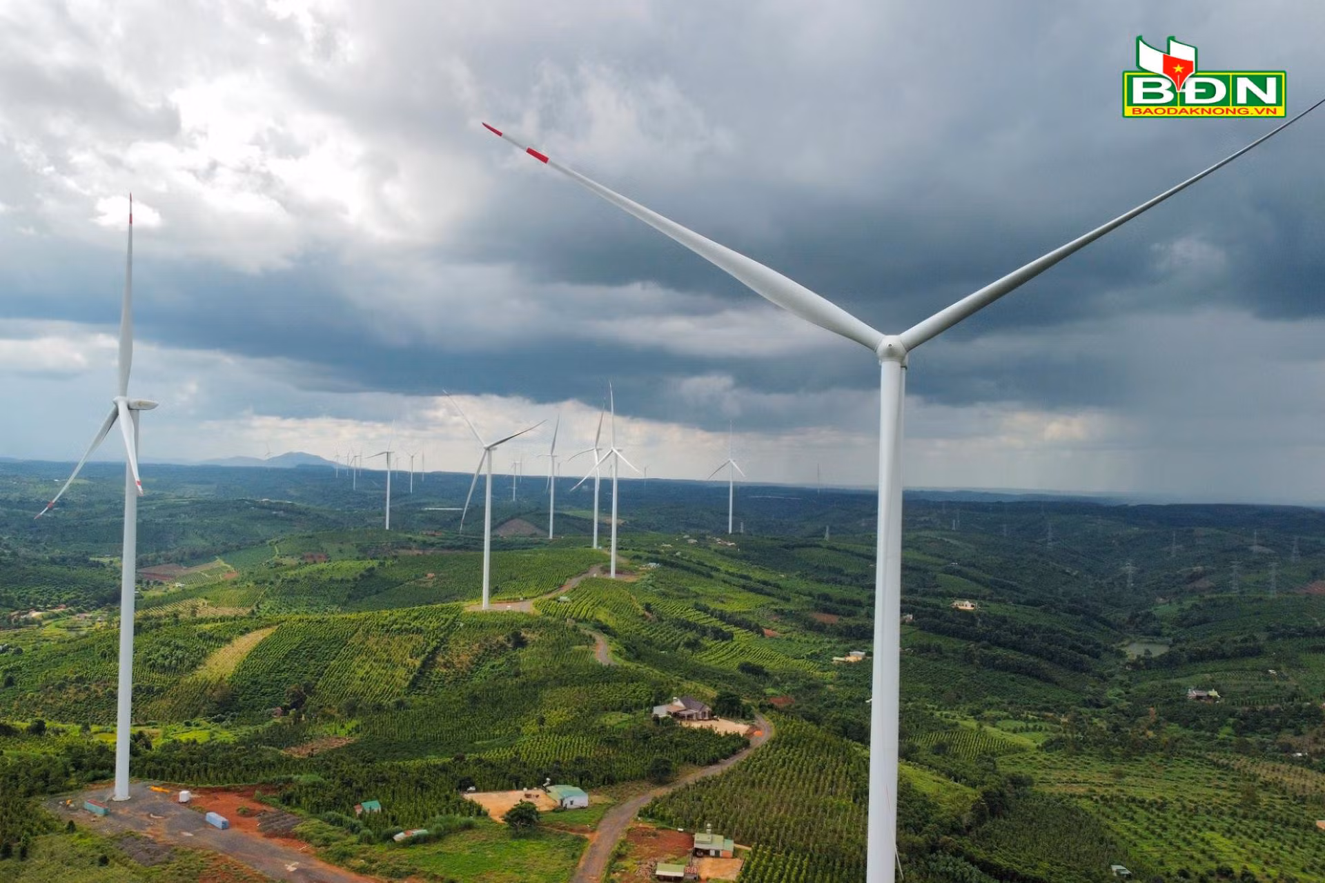 Các dự án điện gió được kỳ vọng sẽ đóng góp đáng kể cho kinh tế Đắk Nông sau khi hoàn thành.