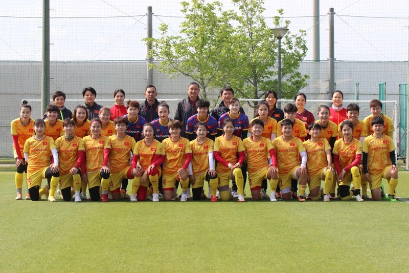 Đội tuyển nữ hoàn thành 2 tuần tập huấn tại Nhật Bản.