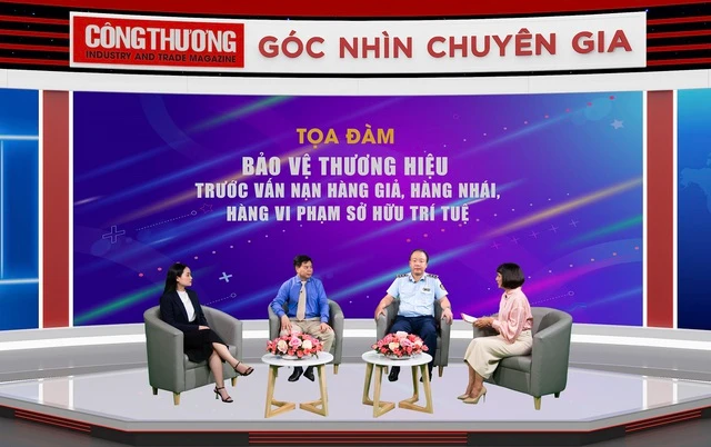 Tọa đàm “Bảo vệ thương hiệu trước vấn nạn hàng giả, hàng nhái, hàng vi phạm sở hữu trí tuệ”.