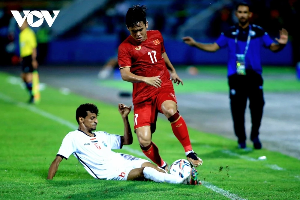 U23 Việt Nam có thể cùng bảng U23 Thái Lan ở VCK U23 châu Á 2024. (Ảnh: Trần Tiến).