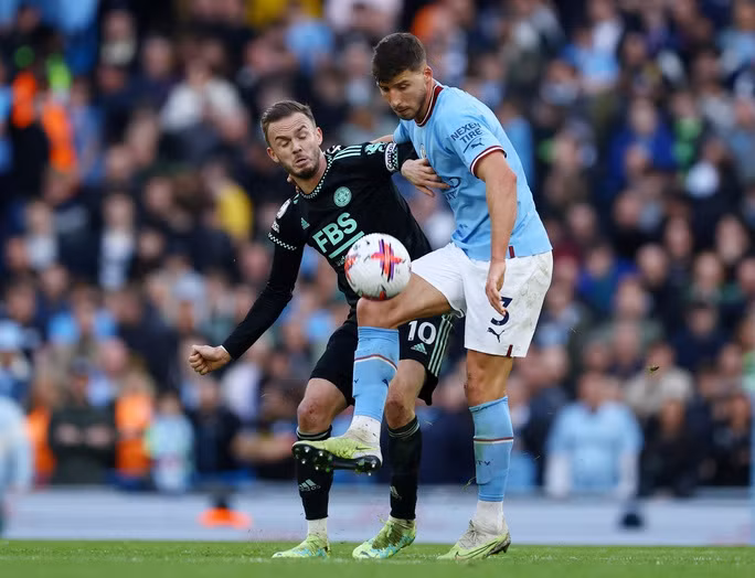 James Maddison và đồng đội bỏ lỡ nhiều tình huống có thể gỡ hòa.