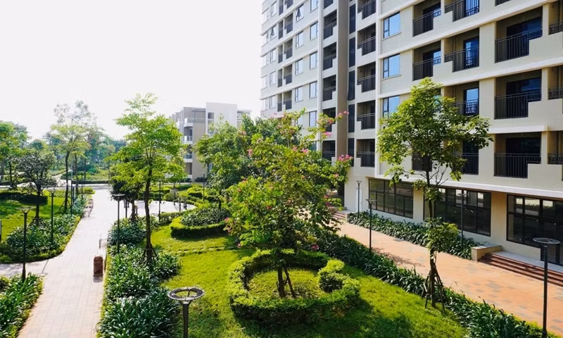 Gói tín dụng 120.000 tỷ đồng: Mới có 3 ngân hàng cho chủ đầu tư dự án nhà ở xã hội vay vốn. Ảnh: VOV