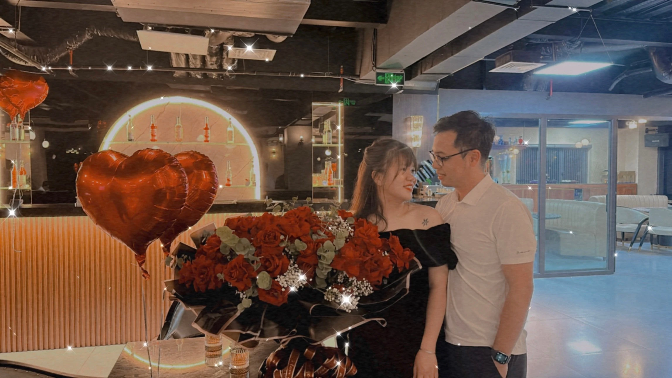 Vợ chồng chị Quỳnh anh Vũ đón valentine mỗi năm bên nhau.jpg
