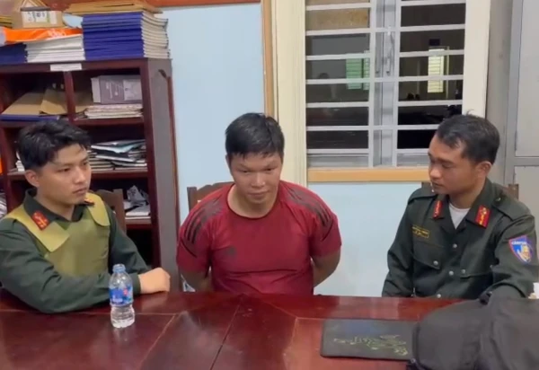 Sơn - đối tượng thua bài bạc bị đòi nợ đã thực hiện hành vi bắt cóc tống tiền.