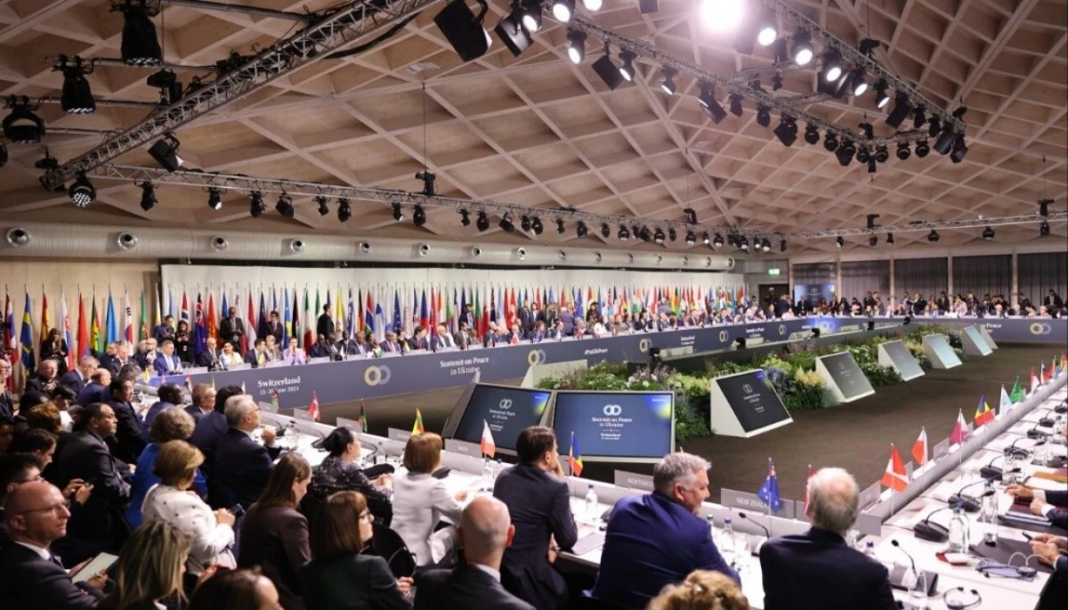 Hội nghị hòa bình cho Ukraine tại Thụy Sỹ (Ảnh: Getty)