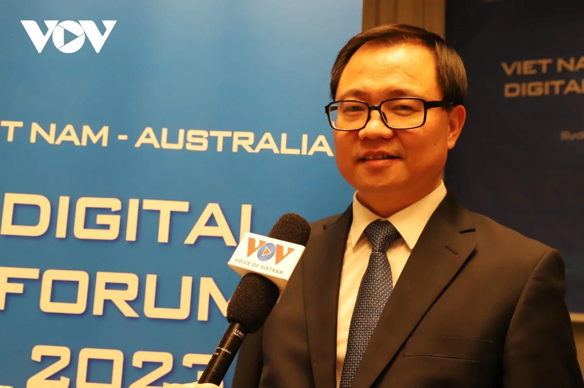 Ông Triệu Minh Long - Vụ trưởng Vụ Hợp tác Quốc tế, Bộ Thông tin và truyền thông.