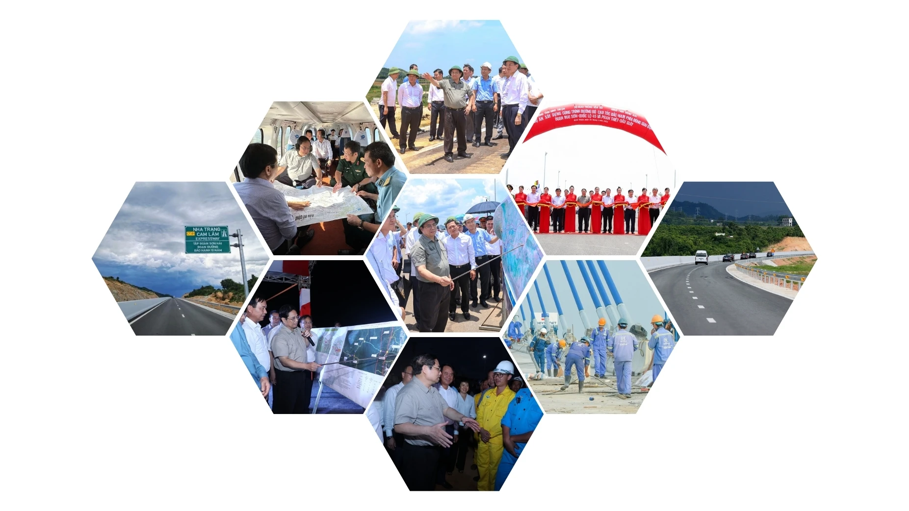 Việc thực hiện đột phá chiến lược về xây dựng hệ thống kết cấu hạ tầng, nhất là hạ tầng giao thông, có sự chuyển biến vượt bậc.