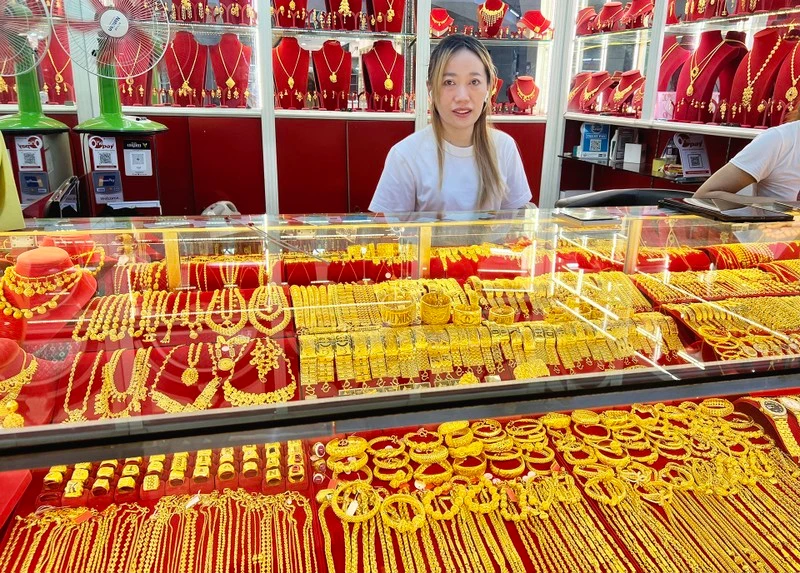 Vàng là mặt hàng xuất khẩu chính của Lào trong 4 tháng đầu năm 2023.