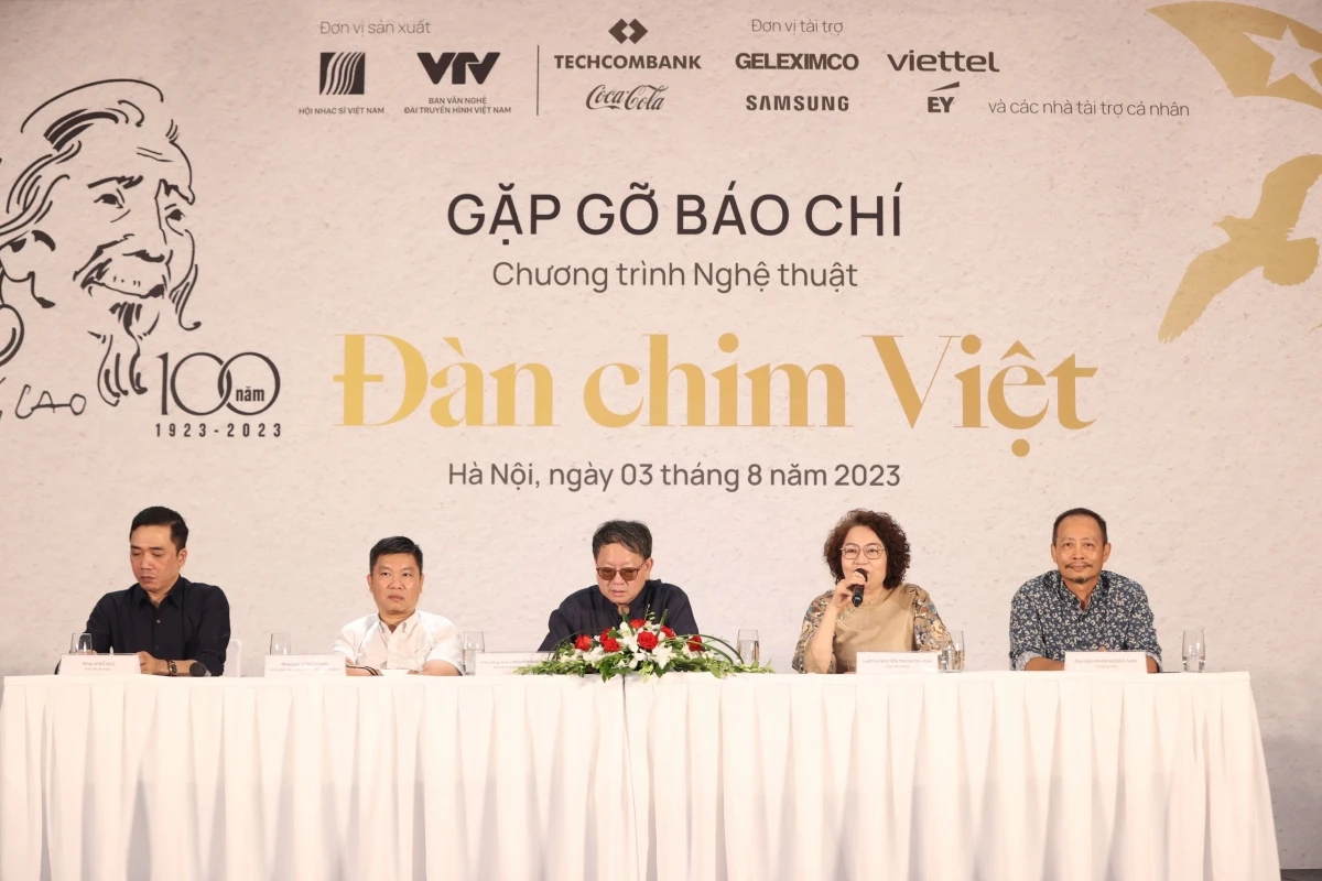 Hội Nhạc sĩ Việt Nam phối hợp với các đơn vị liên quan tổ chức chương trình "Đàn chim Việt" nhân dịp Nhân kỷ niệm 100 năm ngày sinh nhạc sĩ Văn Cao (1923 - 2023).
