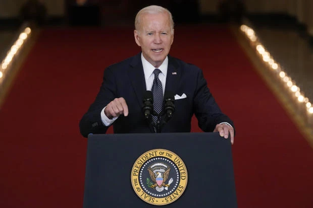 Tổng thống Mỹ Joe Biden.