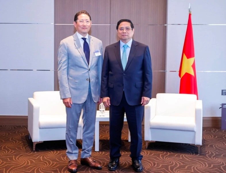 Thủ tướng Phạm Minh Chính tiếp ông Cho Hyun-joon, Chủ tịch Tập đoàn Hyosung.