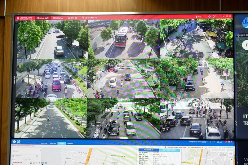 Hệ thống giám sát giao thông.