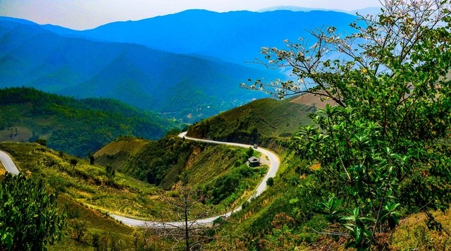 Đèo Pha Đin, tỉnh Điện Biên.