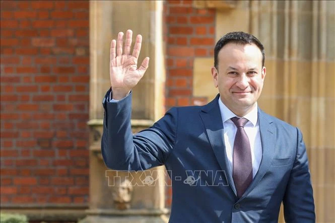 Thủ tướng Ireland Leo Varadkar dự một sự kiện ở Belfast, Ireland. Ảnh tư liệu: AFP/TTXVN