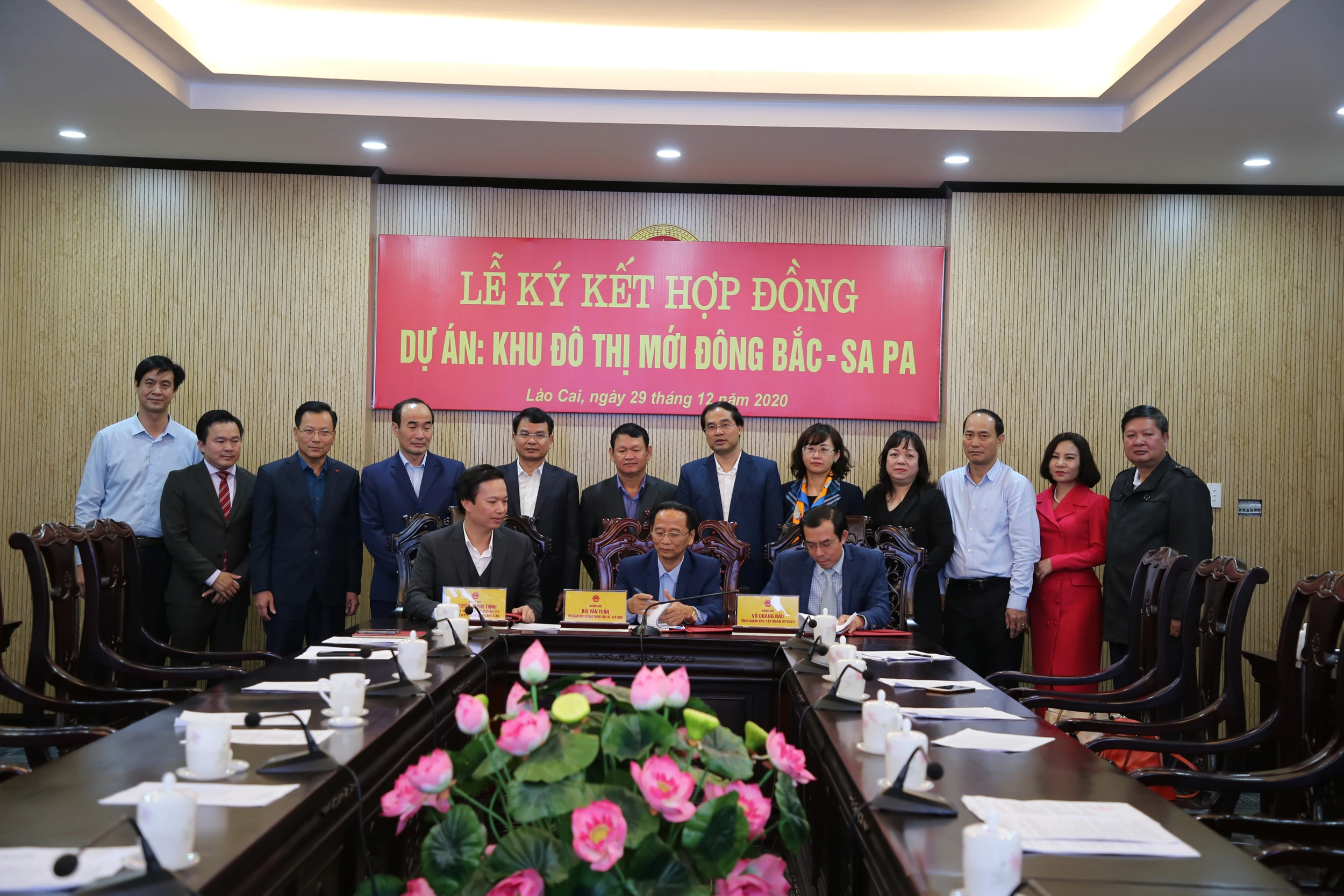 Ký kết hợp đồng đầu tư dự án Đô thị mới Đông Bắc Sa Pa ảnh 2