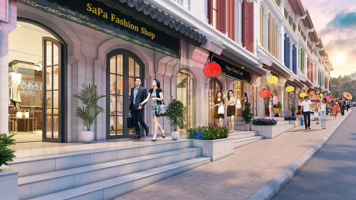 Sun Plaza Cau May sẽ đón đầu triển vọng bùng nổ của du lịch Sa Pa.