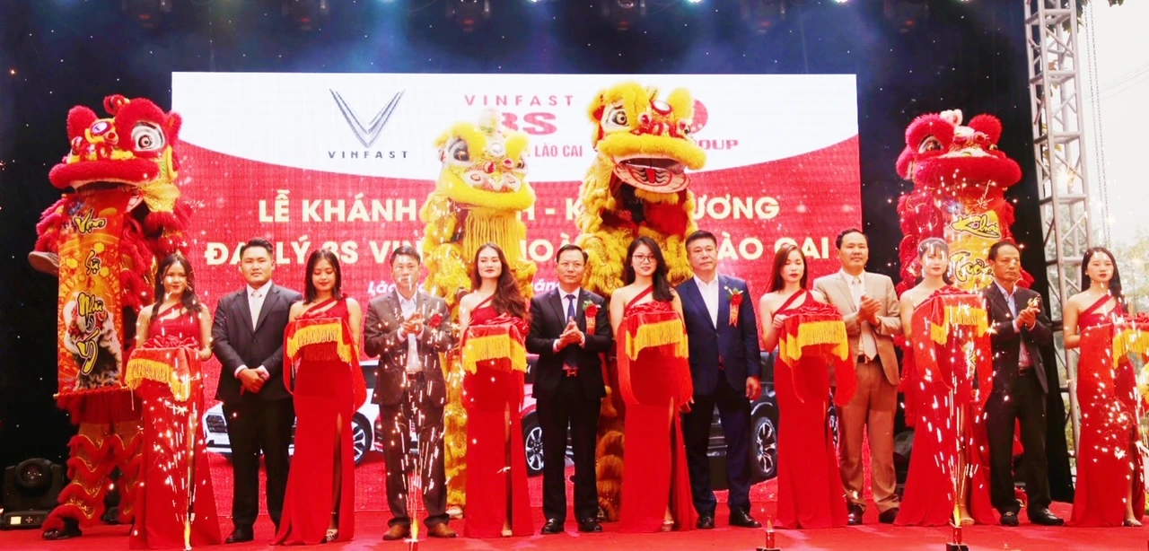 Khai trương Đại lý 3S Vinfast Hoàng Hải Lào Cai ảnh 1
