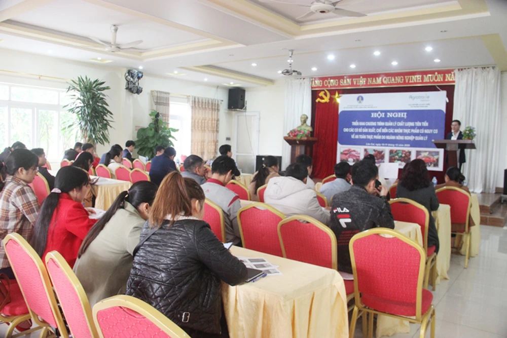 Tập huấn sản xuất, sơ chế, chế biến thực phẩm có nguy cơ mất an toàn thực phẩm ảnh 1