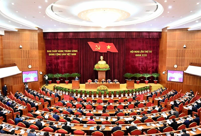 Hội nghị lần thứ tư Ban Chấp hành Trung ương Đảng khóa XIII.