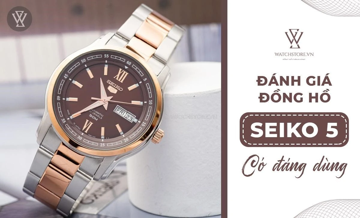 Đánh giá đồng hồ Seiko 5 liệu có đáng dùng? ảnh 1