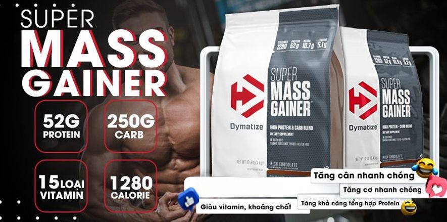 Sữa tăng cân Mass Gainer - cứu cánh cho người gầy tập gym trên 18 tuổi ảnh 2