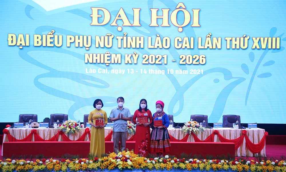 Đại hội Đại biểu Phụ nữ tỉnh Lào Cai lần thứ XVIII thành công tốt đẹp ảnh 9 Đại hội Đại biểu Phụ nữ tỉnh Lào Cai lần thứ XVIII thành công tốt đẹp ảnh 9
