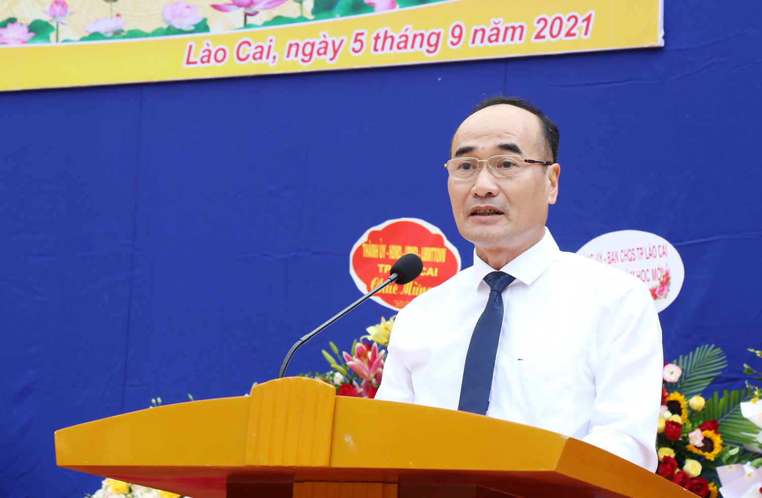 Lào Cai: Gần 228 nghìn học sinh dự Lễ khai giảng năm học mới ảnh 7 Lào Cai: Gần 228 nghìn học sinh dự Lễ khai giảng năm học mới ảnh 7